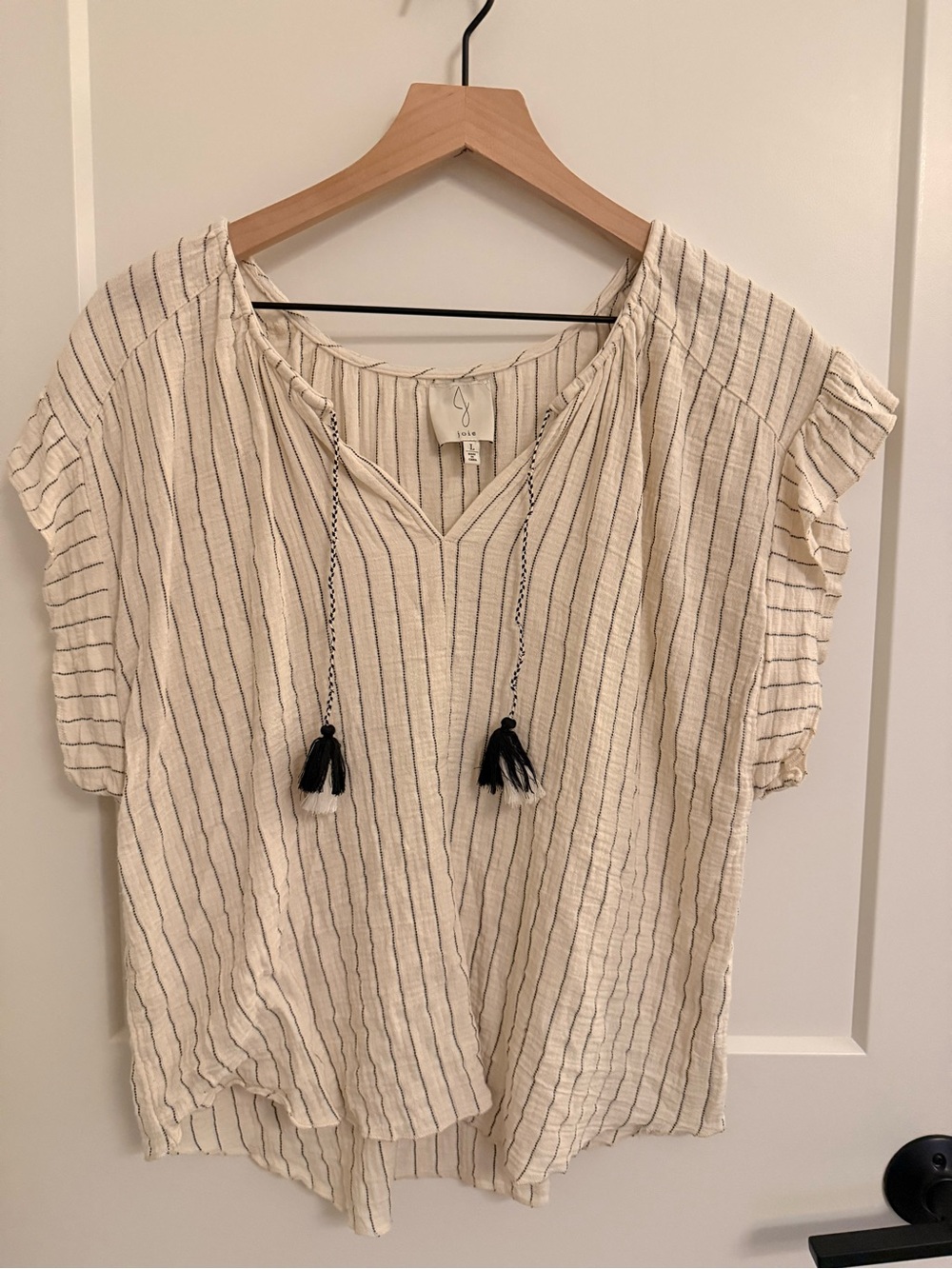 Joie Flutter Sleeve Top